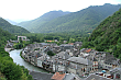 Miejscowość St. Beat - święta Beata. Francja. Pireneje. Czerwiec 2005 rok.