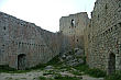 Montesegur. Ruiny zamku Katarów. Francja Czerwiec 2005 rok.
