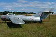 Mig 15. Miejscowość Odargowo 2004 rok. W chwili obecnej samolot został usunięty.