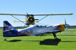 Samolot Zlin Z 50 Grupy Akrobacyjnej z Czech The. Flying Bulls. Lipiec 2013 rok.