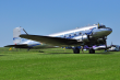 Legenda lotnictwa DC-3 Dakota Scandinavian Arlines System (Szwecja). Lipiec 2013 rok.