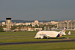 Bieługa na lotnisku w Toulouse. Czerwiec 2005 rok. Francja.