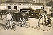 Bicykle i rowery na ulicach Londynu. Fotografię wykonano 10 Listopada 1938 roku.